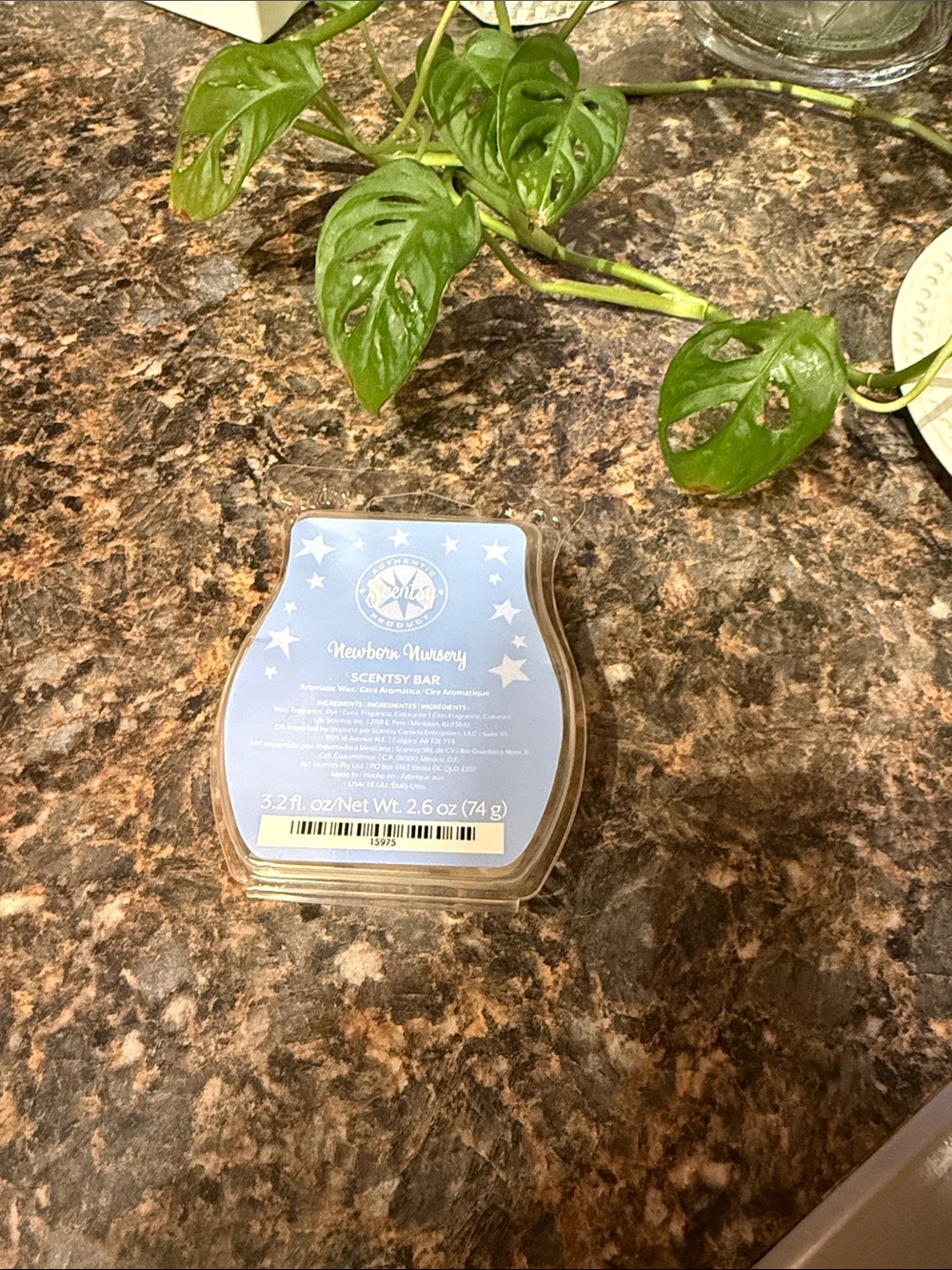Scentsy Light Blue Newborn Nursery Wax Bar